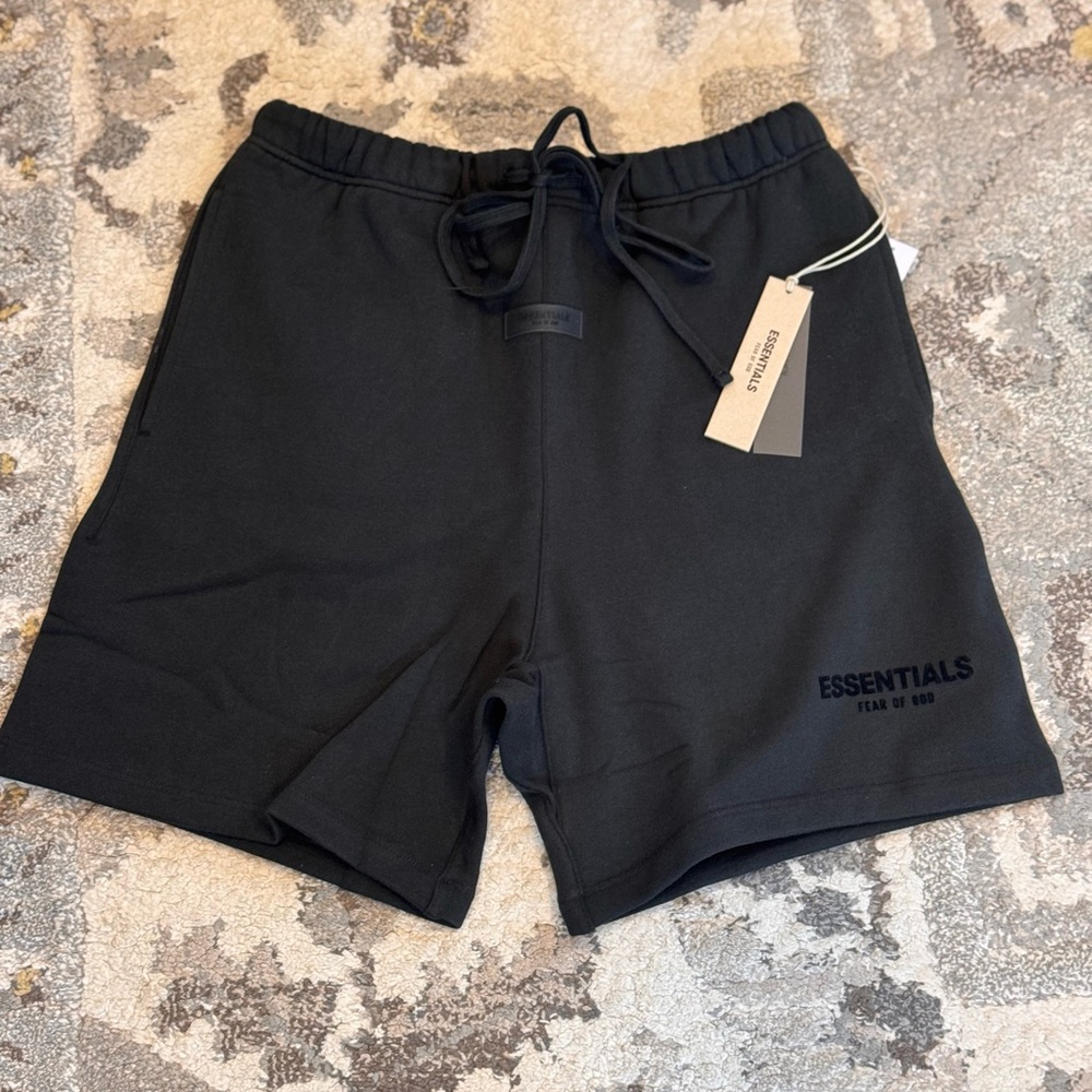 Brand New Fear Of God Essentials Stretch Limo Shorts 100% Authentic